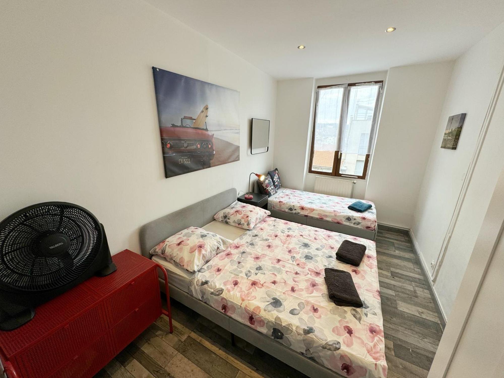 012 Chic & Cosy F2 34M2 Hypercentre Wifi Smart Tv Netflix Appartement Saint-Etienne  Buitenkant foto